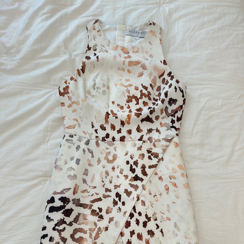 Saylor Leopard Print Dress